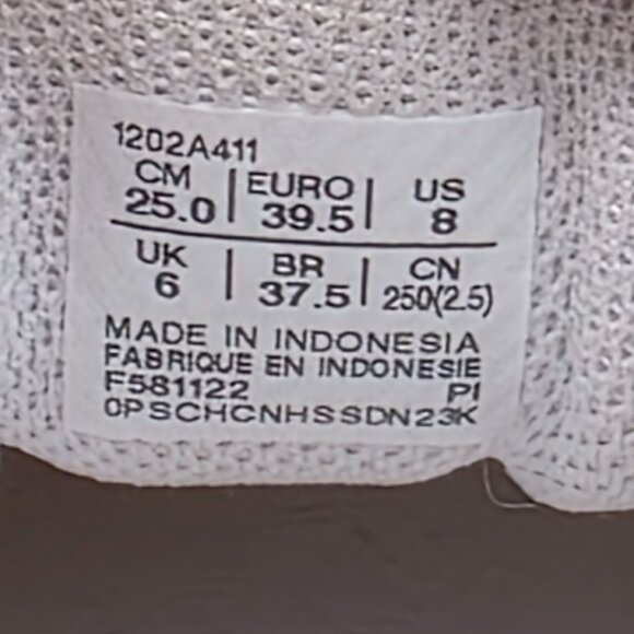 Asics Gel Quantum 360 7 Womens Size 8 White Blue Athletic Shoes Walking Outdoors - Picture 7 of 13